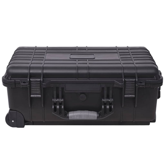 vidaXL Wheel-equipped Tool with Pick and Pluck Equipment Case Storage Cabinet