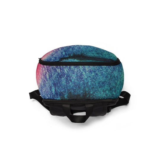 Fashion Backpack Waterproof Multicolor Abstract Pattern